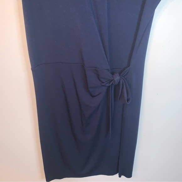 Kit And Ace Navy Tie Brushed Dress - Picture 6 of 10